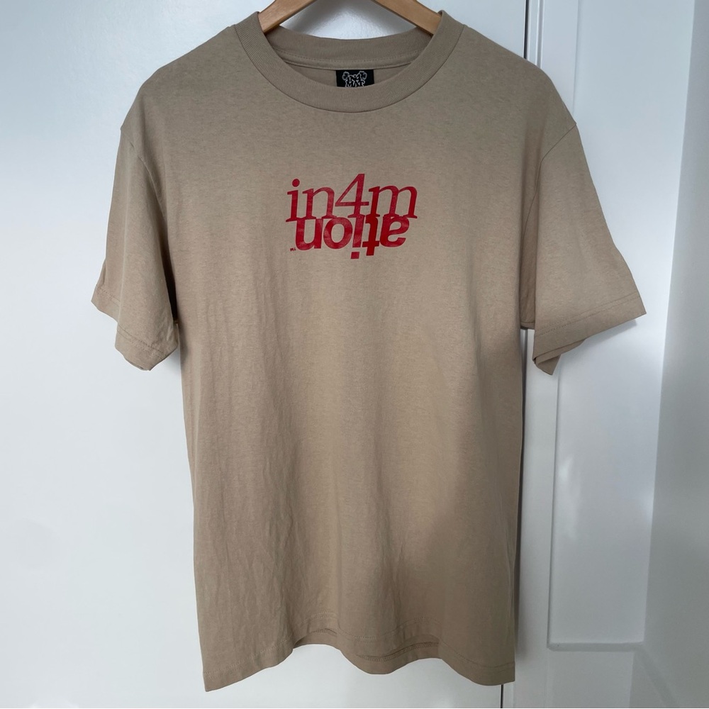 In4mation Men’s T-Shirt, Size Medium